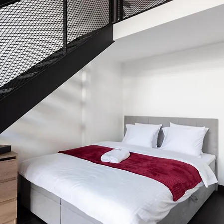 Apartmán Family Duplex 2-Room Apartments I Metro I Karlin Square Praha