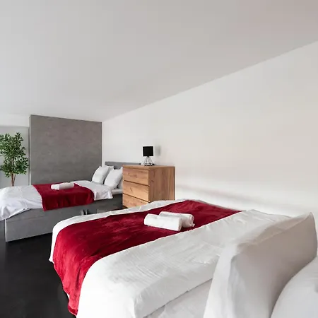 Near Center Family Loft-apartments *